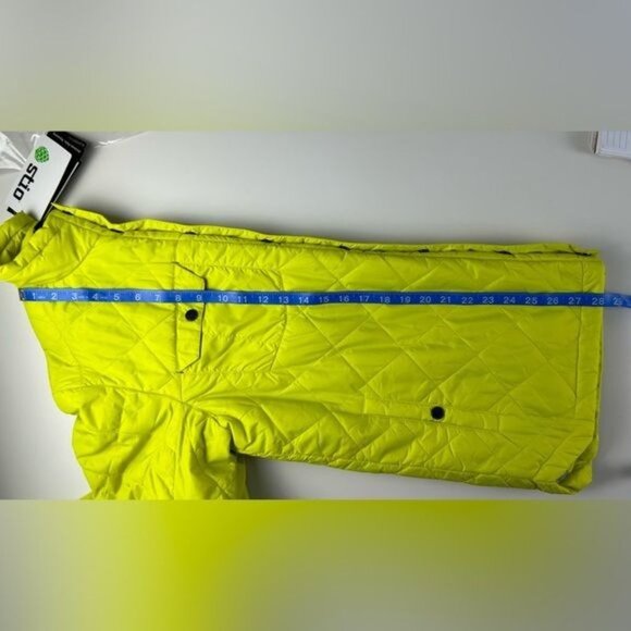 STIO Men’s Skycrest Insulated Snap Shirt Size M Color Lightning Bug. - Picture 11 of 17